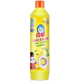 【ZK】白猫 500g柠檬红茶洗洁精 （单瓶）