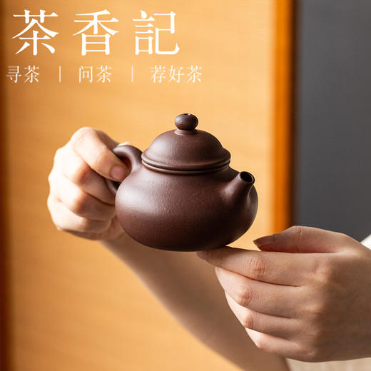 茶香记润砂堂福利龙山底槽青小容天紫砂壶泡茶壶120ml茶具主泡器 商品图2