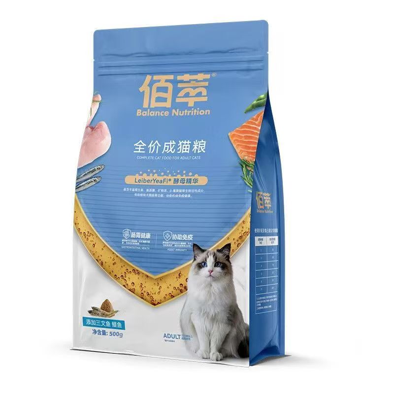 【4998】麦富迪佰萃全价成猫粮500g/袋