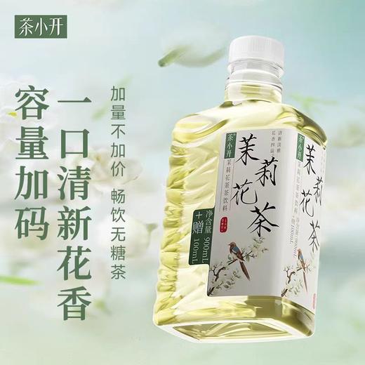 【亚欧超市】茶小开茶本味碧螺春/茉莉花茶饮料 1000ml/瓶（两种口味） 商品图0