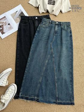 74BQ20481#牛仔半裙