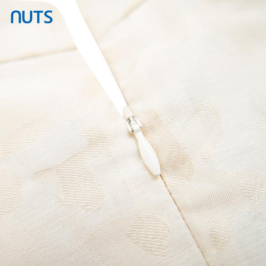 NUTS夏季新款新中式气质百搭印花旗袍式短袖连衣裙女423101039 商品图4