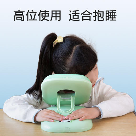 自然醒学生折叠款五档调节午睡枕冰丝夏凉卡通枕趴睡办公室便捷午睡神器QYL 商品图12