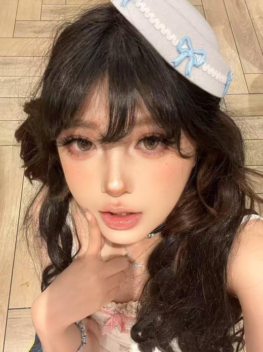 <日抛大直径>Tiny natch-可可布丁 棕-14.5mm【日抛 0-1000度 含525/575】 商品图5