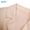 NUTS夏季新款纯色简约时尚气质高腰西装短袖连衣裙女421101056 商品缩略图2