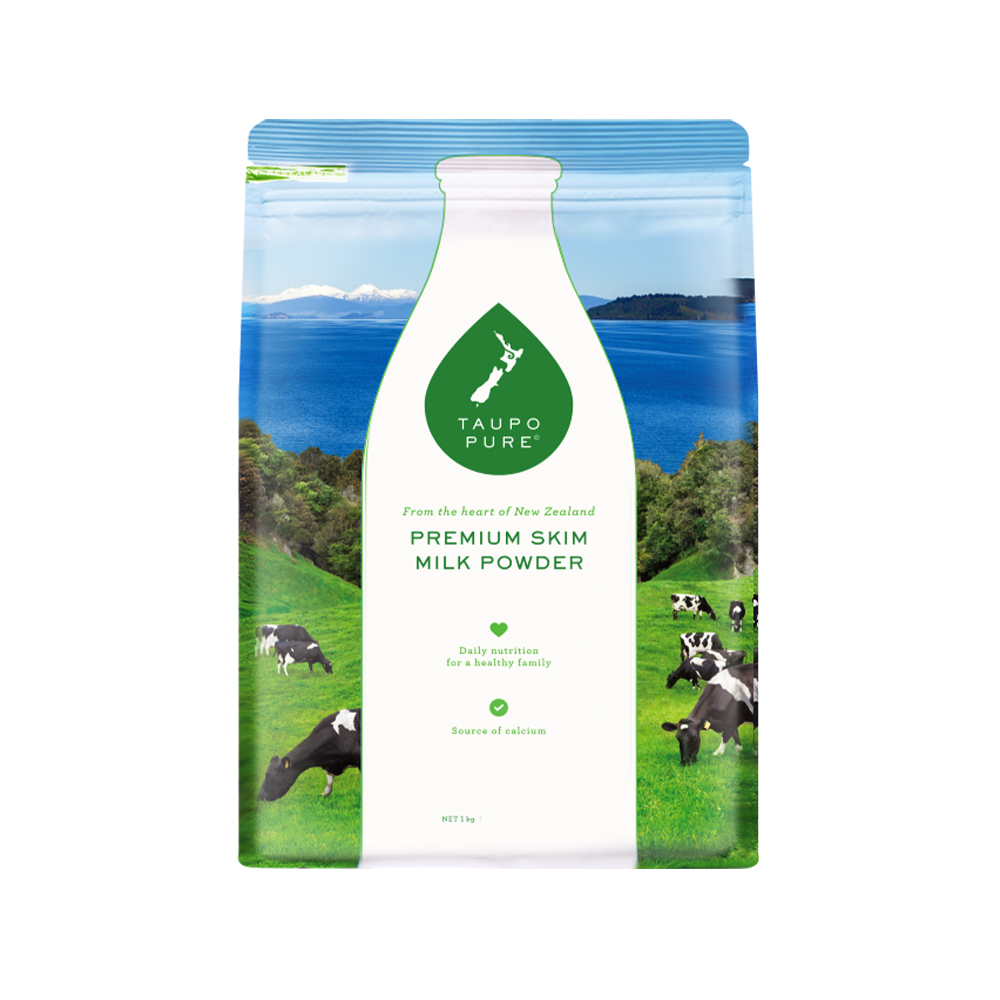 【保税】Taupo Pure/特贝优成人脱脂乳粉1kg/袋 日期：27.5