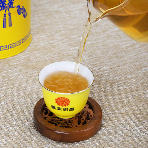 【礼藏天韵 福泽岁长】云鼎皇罐 双余·二黄柑布朗普洱生茶 2小罐 共300g 礼盒装（核心产区） 商品图5