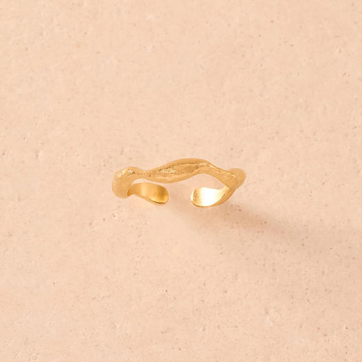 在途4周到｜Agapee-SATIS-波纹 可调节 戒指［法国设计师］ 商品图1