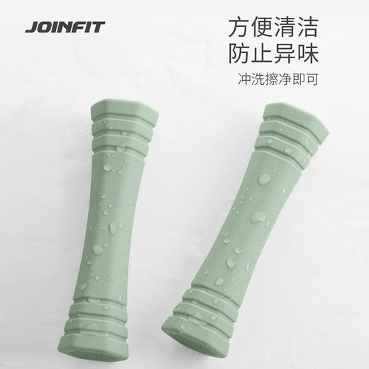 Joinfit硅胶哑铃女士家用健身器材练臂肌力量训练亚铃ZB054 商品图3