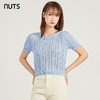 NUTS商场同款夏季时尚气质百搭设计感短款套头衫221052068 商品缩略图0