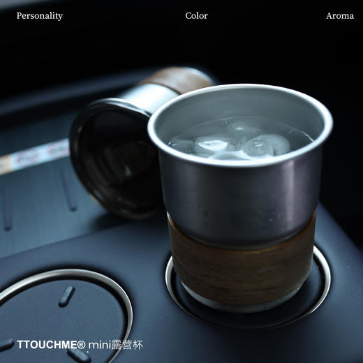 【积分兑换】TTOUCHME定制款不锈钢杯mini露营杯304不锈钢260ml 商品图4