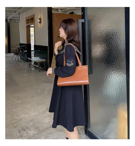 参与8折活动！ 超级福利【诗铭洛可】2026（短款/长款）XCA427连衣裙学院风海军领 商品图1