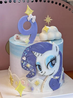 小马宝莉翻糖造型蛋糕