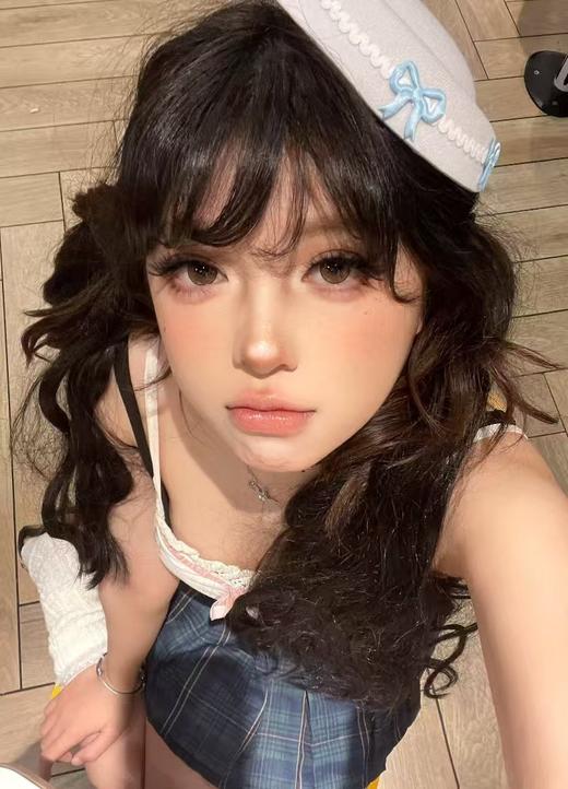 <日抛大直径>Tiny natch-可可布丁 棕-14.5mm【日抛 0-1000度 含525/575】 商品图6