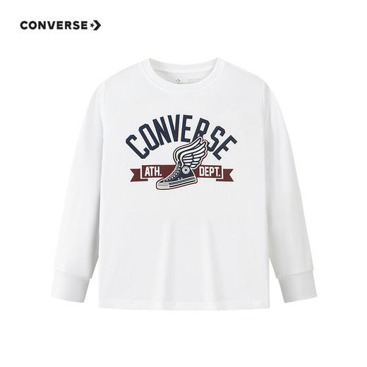 CONVERSE 秋 大童小童 儿童童装T恤 CNVN-LK-J341 商品图0