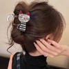 【9.9福利价❗可爱小猫发夹】点缀吸睛卡通小猫，软萌治愈，13cm超大号发量再多也夹的住，四季ins高级感鲨鱼夹后脑勺抓夹Q萌头饰QQ 商品缩略图3