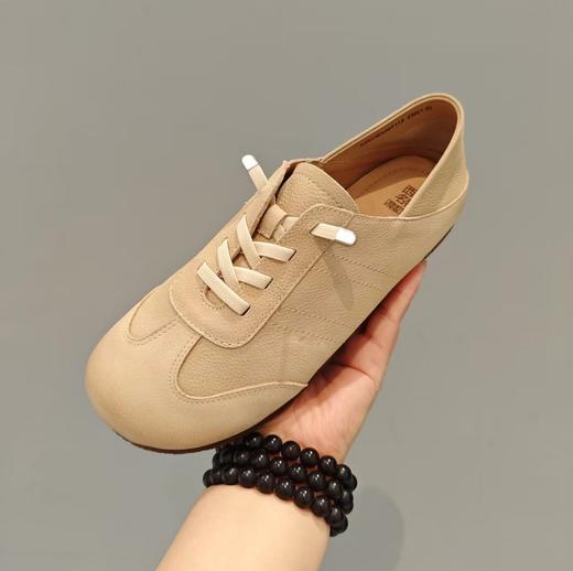 【秋季新款】西村名物2025年秋季新款小圆头舒软平底深口单鞋薄底勃肯鞋X25CM30071 商品图2