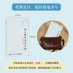 30天硬笔书写计划 间架结构 基础控笔训练书法基础临摹字帖 高频汉字