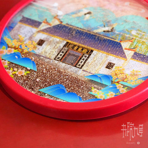 岳麓书院‘麓云湘水’系列流沙杯垫 商品图5