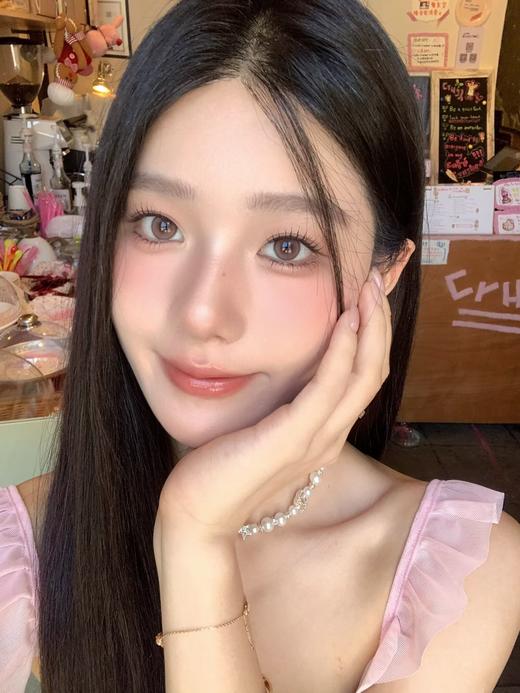 secretcon半年抛美瞳 纯欲奶泡 14.2mm 商品图0