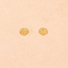 北京仓｜Agapee-Almé-金色贝壳 迷你 耳钉［法国设计师］ 商品缩略图1