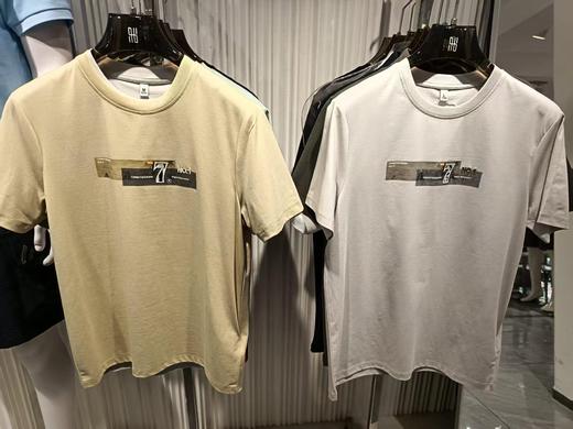 男装25春夏新品圆领T恤2214-D81809 商品图0