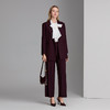 EITIE爱特爱高级优雅气质高腰直筒西装裤子8305001 商品缩略图1