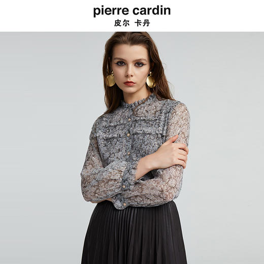 皮尔卡丹女装衬衫P4327B4006H3 商品图3