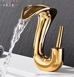 5391 蛇头单孔-金色