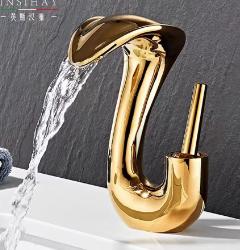 5391 蛇头单孔-金色 商品图0