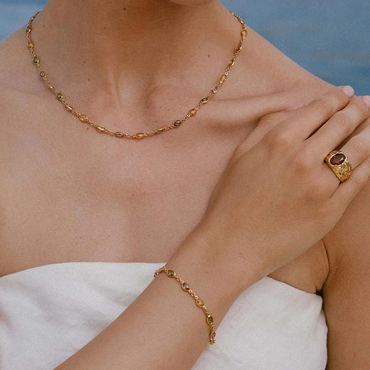 在途4周到｜Agapee-Fruitera-多彩锆石 手链［法国设计师］ 商品图5