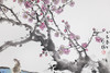 方楚雄陈永锵合作画《春闹》国画原作69CM*138CM手绘宣纸花鸟作品 商品缩略图6