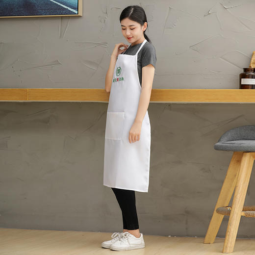 挂式款 围裙 面坊卖面做面围裙 挂式款式 围裙 LOGO和文字为刺绣工艺 商品图4