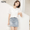 NUTS夏季新品时尚百搭气质水洗牛仔半裙221065235 商品缩略图4