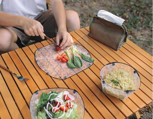 户外超轻折叠餐具套装 商品图1