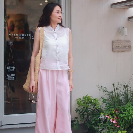 【线上专属】中式无袖马甲（23704223-山矾B194） 商品图0