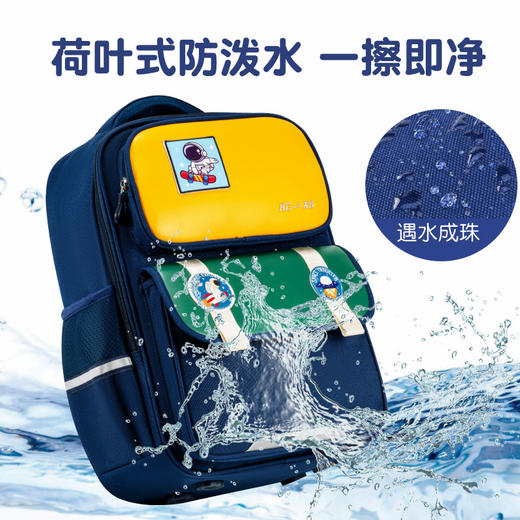 潮款来袭【五大减负设计！ 跑量价！手慢无！】减负护脊+防泼水！孩子的学习好帮手，1-6年级卡通书包火热上线🔥 商品图3