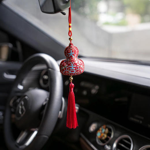 大英博物馆东方梦境福禄吉祥提花香囊挂件随身佩戴送女生男生车载持久留香 商品图2