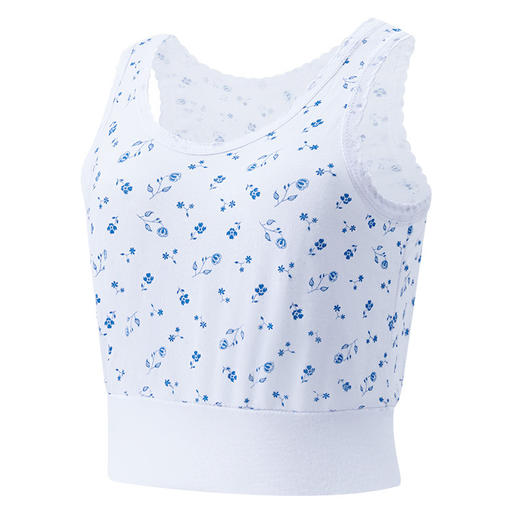 雀说 【3条】中老年汗衫纯棉老太太背心式内衣 商品图4