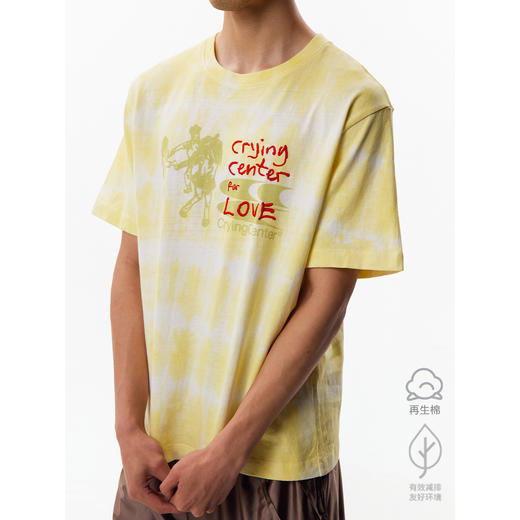 CryingCenter for love 泪屋工艺线再生棉logo tee 哭喊中心 商品图1