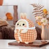小熊汉斯格子圆球兔桔-S 商品缩略图1