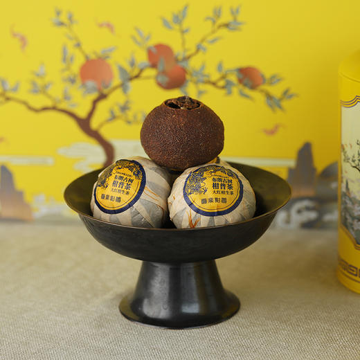 【全生晒生茶】云鼎皇罐 山河·布朗大红柑 2小罐 共300g 礼盒装（核心产区） 商品图4