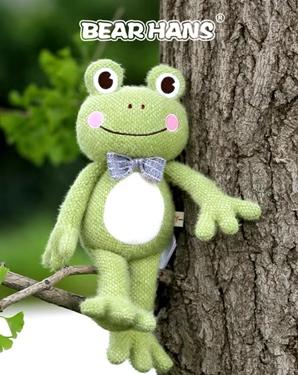 小熊汉斯不只是熊-青蛙绿-L 商品图6