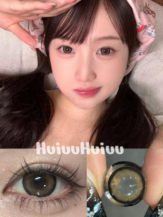 <日抛大直径>Tiny natch-在逃公主 棕-14.5mm【日抛 0-1000度 含525/575】 商品图0