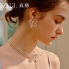 ZEGL真柳设计师浮光梦影系列透明花朵耳钉女小众高级耳环夏日耳饰 商品缩略图3