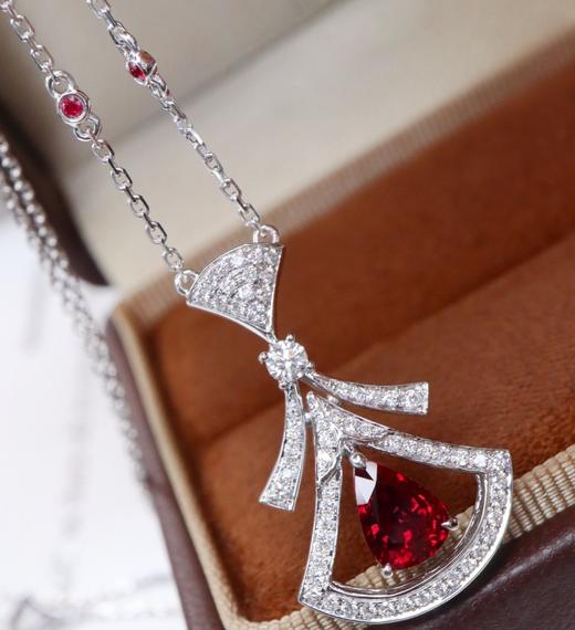 1.18克拉刻面红宝石吊坠 商品图3