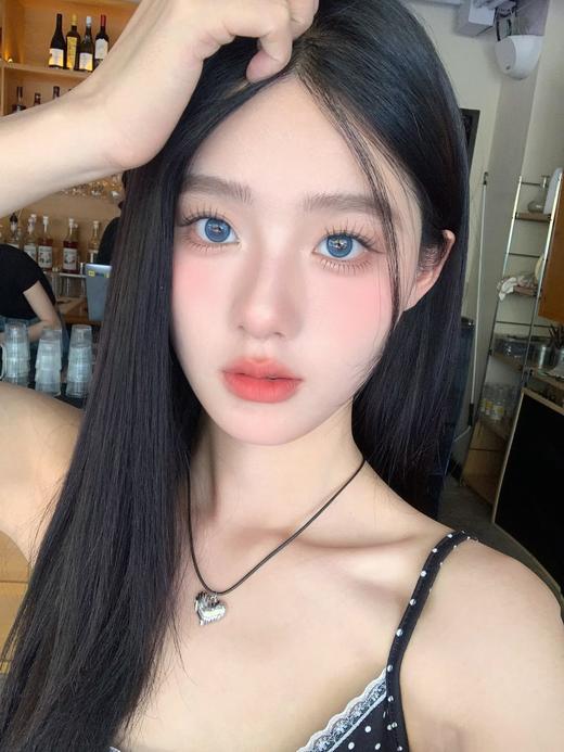 secretcon半年抛美瞳 蓝椰奶泡 14.2mm 商品图0