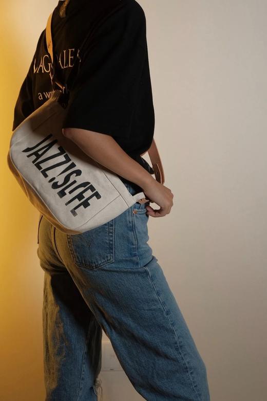 【Jazz is Life】手工报童包 商品图2