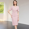 IWY/夏天薄款小西装套装女新款粉色职业装气质女神范高端两件套CS2290 商品缩略图1