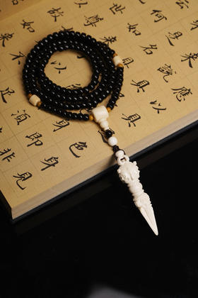 猛犸牙金刚杵吊坠